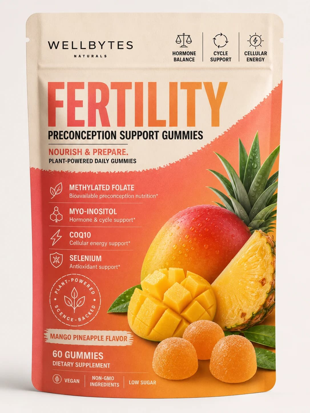 WellBytes Fertility — Fertility Support Gummies